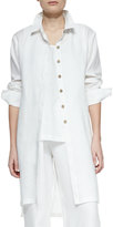 Thumbnail for your product : Go Silk Long-Sleeve Linen Duster, Petite