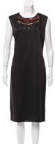 Thumbnail for your product : Clements Ribeiro Embellished Shift Dress w/ Tags