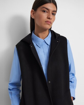 Theory Clairene Luxe New Divide Vest - ShopStyle