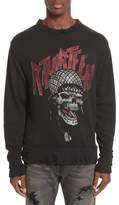 Thumbnail for your product : R 13 Battle Punk Graphic Sweatshirt