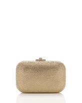 Thumbnail for your product : Judith Leiber Crystal Slide-Lock Clutch Bag, Champagne