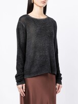 Thumbnail for your product : Avant Toi Cashmere Gauge Round Neck Pullover