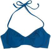 Thumbnail for your product : Madewell Ruched bikini top in solid