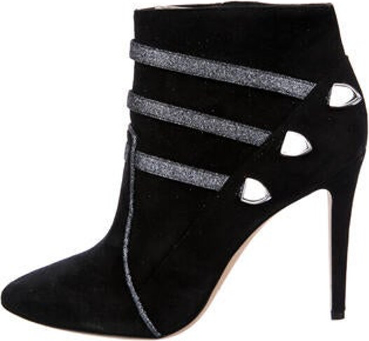 mia suede booties