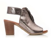 Thumbnail for your product : Moda In Pelle Lorrino Pewter Leather