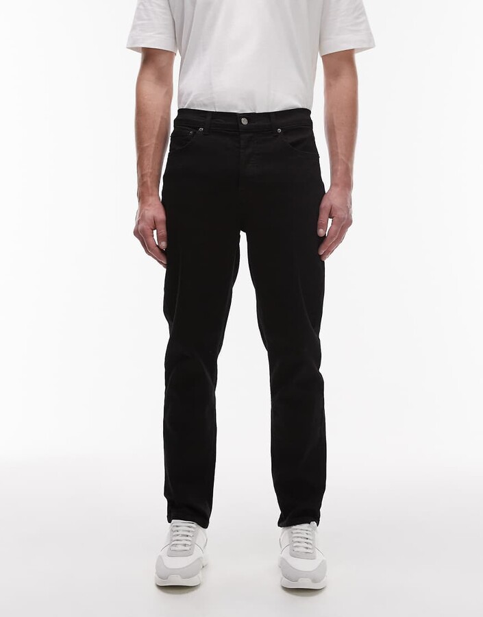 topman stretch tapered jeans
