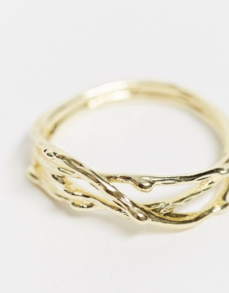 And other stories & intertwined ring in gold