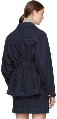 Isabel Marant Navy Denim Pleyel Jacket