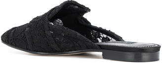Dolce & Gabbana lace buckle slippers