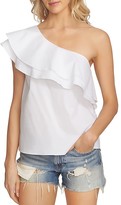 Thumbnail for your product : 1 STATE One-Shoulder Ruffle Top