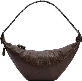 Lemaire Chevron Croissant large bag