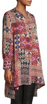 Thumbnail for your product : Johnny Was Voyager Patchwork Print Tunic