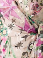 Thumbnail for your product : Temperley London Geometric Floral Wrap Dress