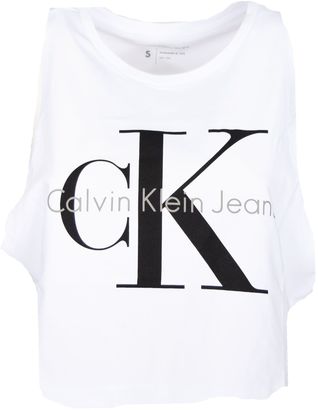 Calvin Klein Logo Print Tank Top