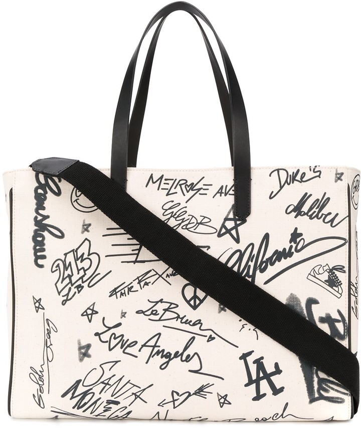 golden goose canvas tote
