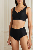 Thumbnail for your product : Chantelle Soft Stretch Cropped Jersey Top - Black