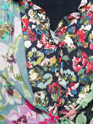 Junya Watanabe Floral Panelled Coat