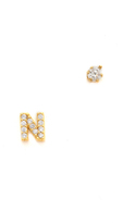 Thumbnail for your product : Tai Alphabet Earrings