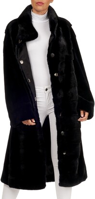 Gianfranco Ferre Sheared Mink Fur Short Coat