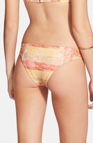 Thumbnail for your product : RVCA 'Tide Tripper' Stripe Cheeky Bikini Bottoms