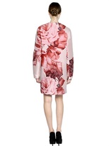 Thumbnail for your product : Giambattista Valli Floral Printed Techno Duchesse Coat