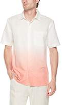 Thumbnail for your product : Isle Bay Linens Men’s Slim Fit Dip Dye Short Sleeve Shirt