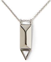 Thumbnail for your product : Rebecca Minkoff New Wave Rectangle Stud Pendant Necklace