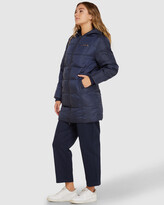 Thumbnail for your product : Elwood Women's Navy Jackets - Luxe Nord Puffa