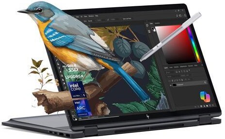 HP 2025 New 2-in-1 Laptop, OmniBook X Flip 16' Touchscreen WUXGA Display, Intel Core Ultra 5 226V, Intel Arc 130V GPU, 16GB LPDDR5X, 2TB Gen 4 SSD,...