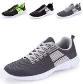 Thumbnail for your product : BAGGII Men's Breathable Trail Running Shoes Lightweight Lace-Up Casual Athletic Walking Sneakers(,Grey)