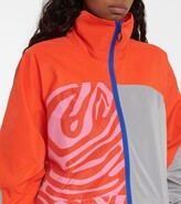 Thumbnail for your product : adidas by Stella McCartney Colorblocked technical jacket