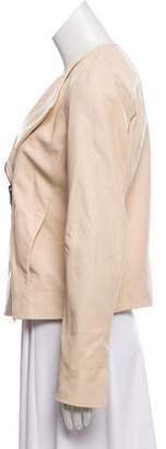 Vince Leather Asymmetric Jacket w/ Tags