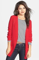 Thumbnail for your product : BP Waffle Long Cardigan (Juniors) (Online Only)