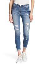 Thumbnail for your product : Jolt Distressed Rolled Skinny Jeans