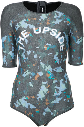 The Upside camouflage print swimsuit