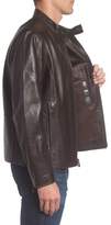 Thumbnail for your product : Andrew Marc Gibson Slim Leather Moto Jacket