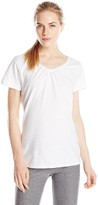 Thumbnail for your product : Hanes Women's Shirred V-Neck T-Shirt