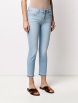 Thumbnail for your product : 7 For All Mankind Roxanne Ankle Unrolled cropped jeans
