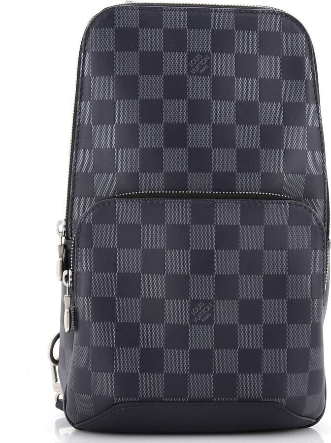 Avenue Backpack - Luxury Damier Infini Leather Black