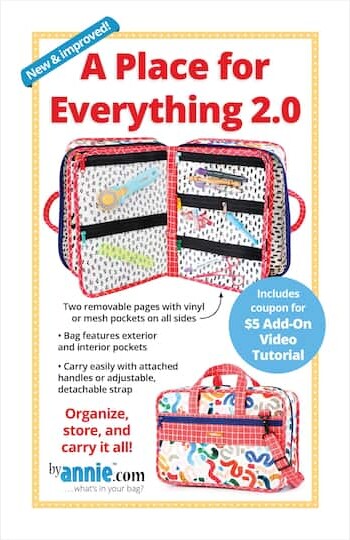 ByAnnie™ A Place For Everything 2.0 Sewing Pattern by Annie