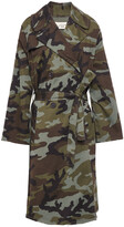 Thumbnail for your product : Nili Lotan Printed Stretch-cotton Trench Coat