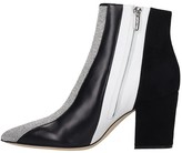 Thumbnail for your product : Sergio Rossi High Heels Ankle Boots In White Leather