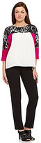 Thumbnail for your product : Calvin Klein Colorblocked Dolman Top