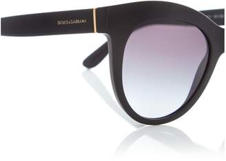 Dolce & Gabbana Black DG4311 oval sunglasses
