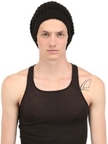 Thumbnail for your product : Rick Owens Merinos Wool Beanie Hat