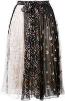 Giambattista Valli - jupe plissée imprimée