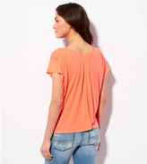 Thumbnail for your product : American Eagle AE Ruched Double V T-Shirt