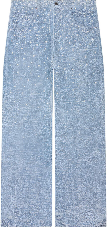 Purple Brand P018 textured jeans