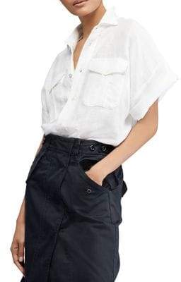Polo Ralph Lauren Linen Short-Sleeve Shirt