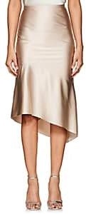 Narciso Rodriguez Women's Silk Charmeuse Evening Skirt - Pearl